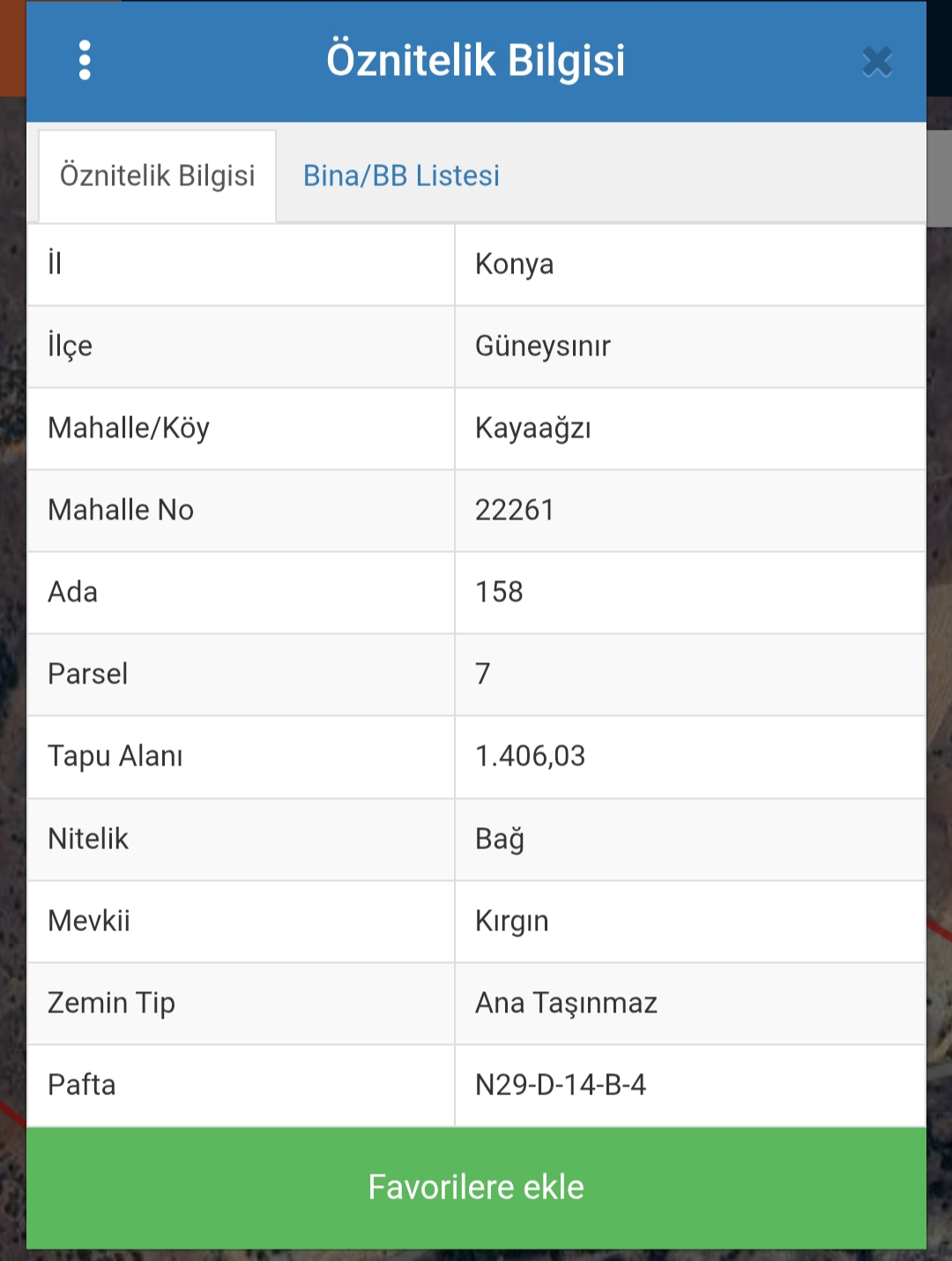 MABEL'DEN GÜNEYSINIR KAYAAĞZI SATILIK BAĞ-BAHÇE